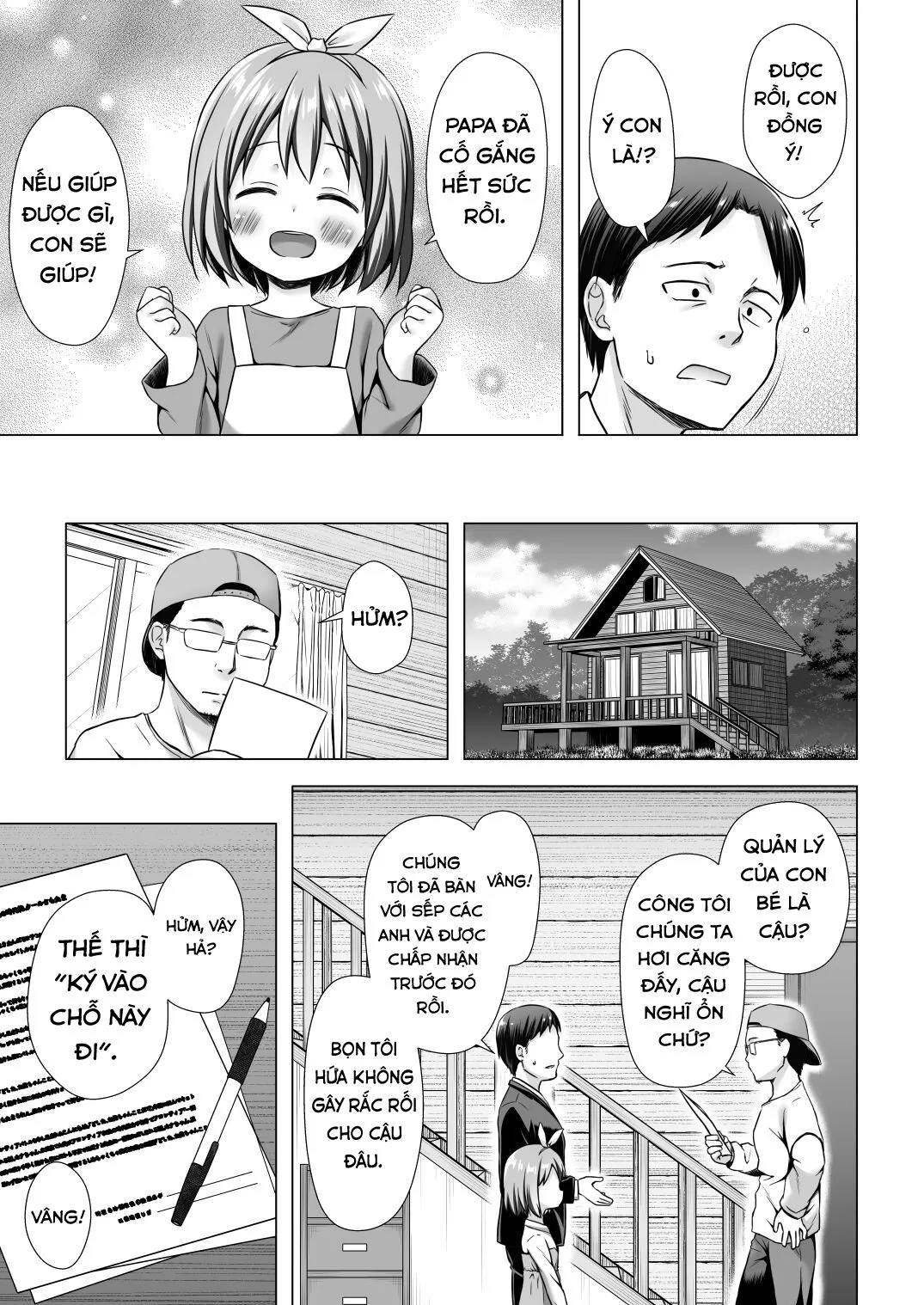 HentaiVN.net - Ảnh 4 - Tác phẩm của một thiên thần nhỏ [Chiisana Tenshi no Oshigoto wa ; A little angel's work] - Chap 1