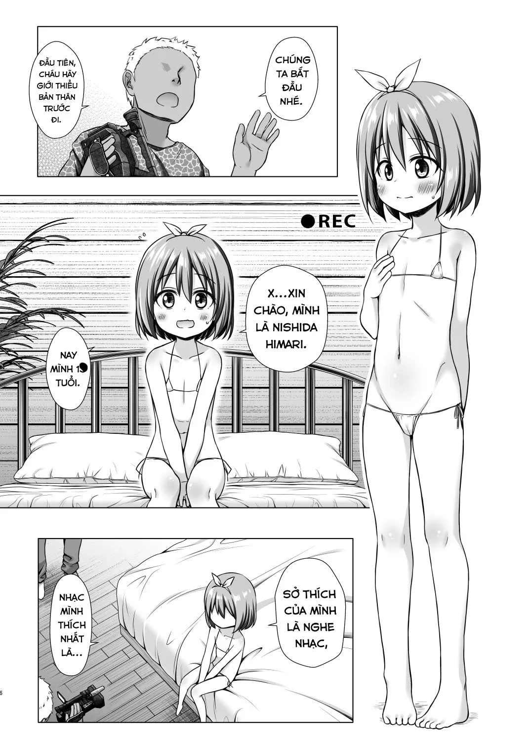 HentaiVN.net - Ảnh 5 - Tác phẩm của một thiên thần nhỏ [Chiisana Tenshi no Oshigoto wa ; A little angel's work] - Chap 1