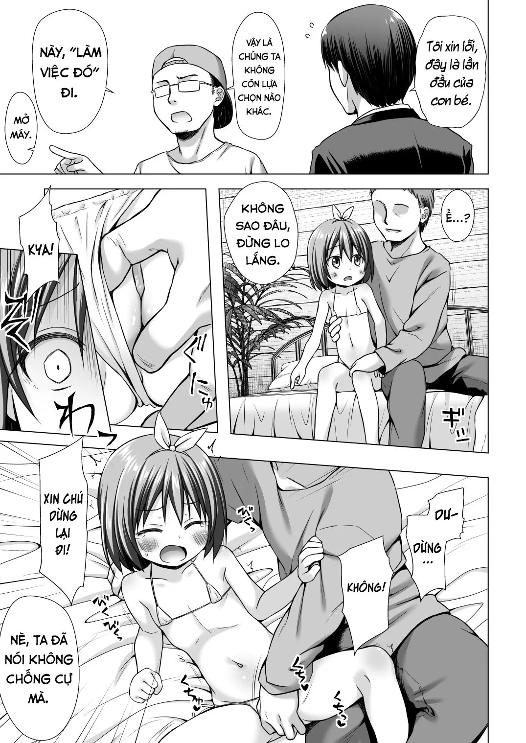 HentaiVN.net - Ảnh 8 - Tác phẩm của một thiên thần nhỏ [Chiisana Tenshi no Oshigoto wa ; A little angel's work] - Chap 1
