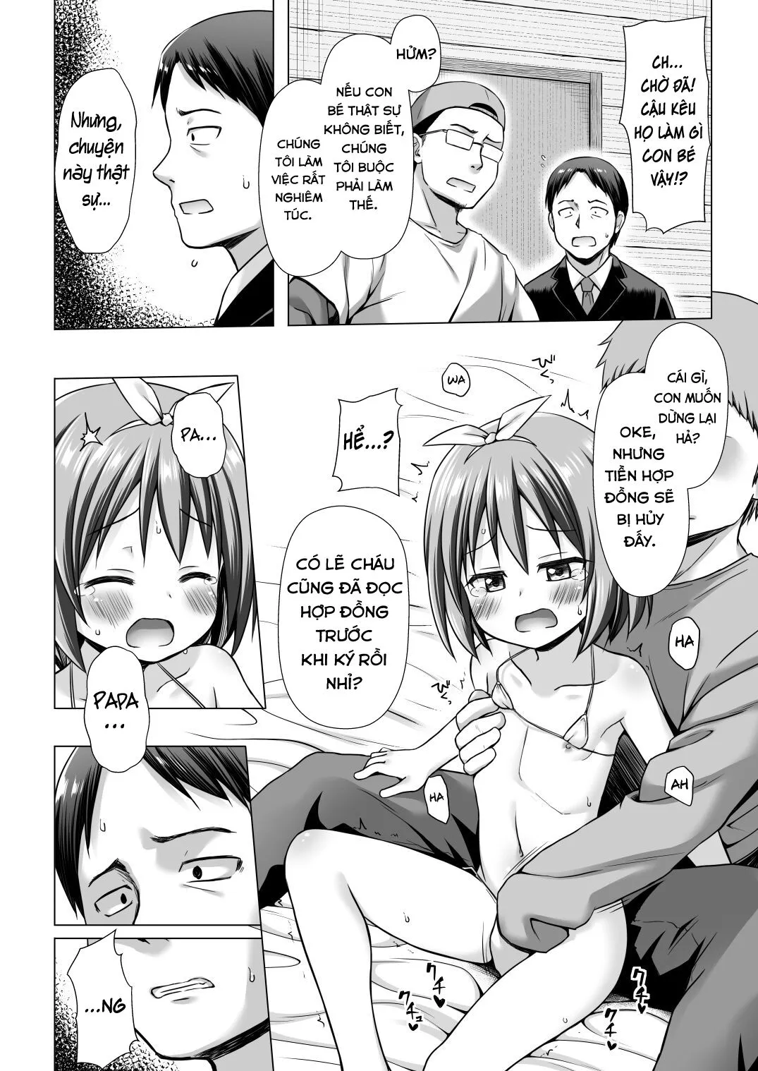 HentaiVN.net - Ảnh 9 - Tác phẩm của một thiên thần nhỏ [Chiisana Tenshi no Oshigoto wa ; A little angel's work] - Chap 1