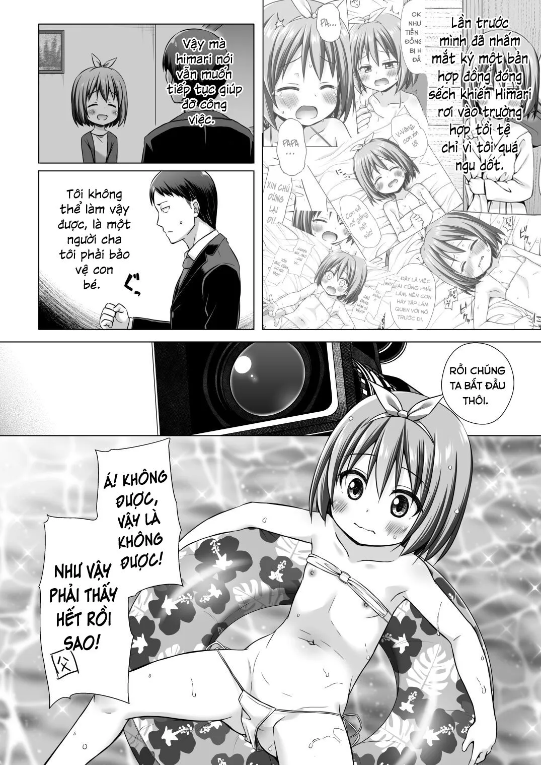 HentaiVN.net - Ảnh 4 - Tác phẩm của một thiên thần nhỏ [Chiisana Tenshi no Oshigoto wa ; A little angel's work] - Chap 2