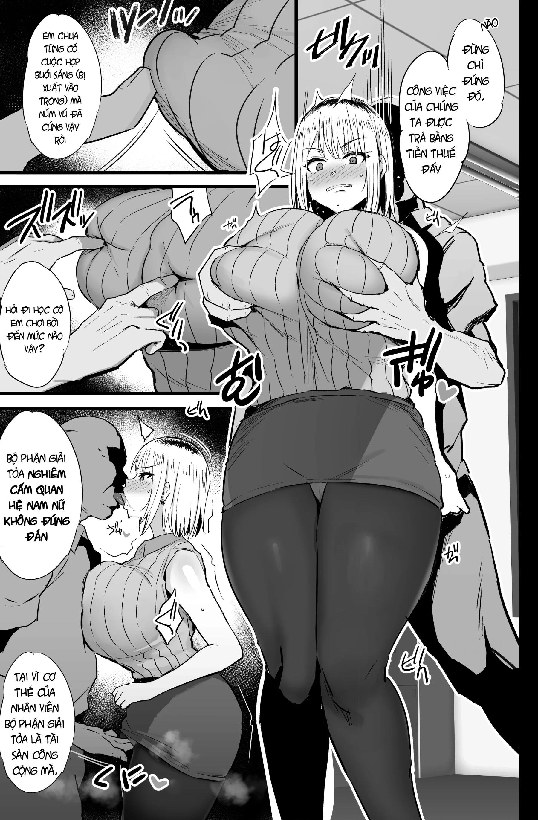 HentaiVN.net - Ảnh 16 - Nơi tôi được phân công đến là bộ phận giải tỏa 2 - Oneshot