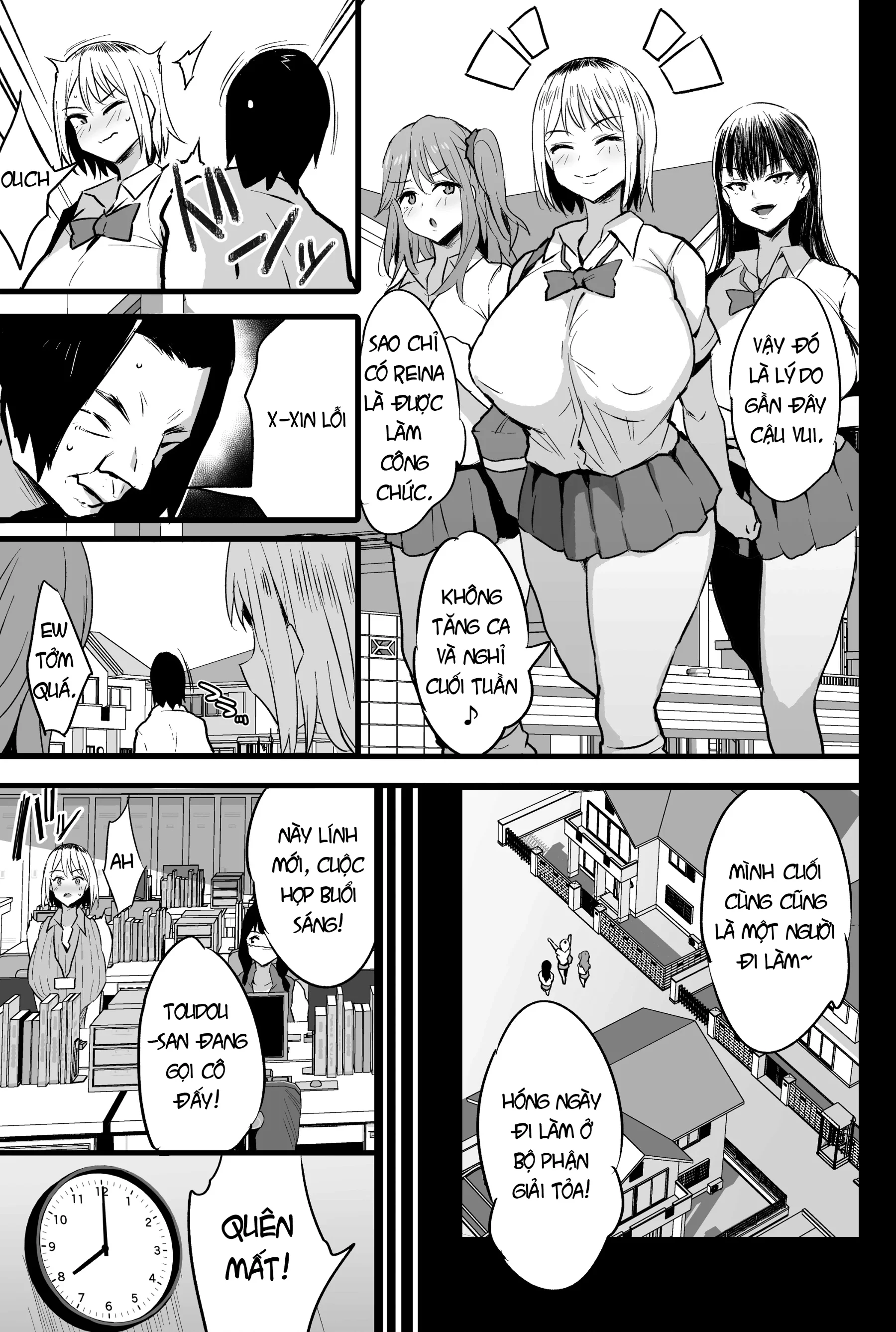 HentaiVN.net - Ảnh 8 - Nơi tôi được phân công đến là bộ phận giải tỏa 2 - Oneshot