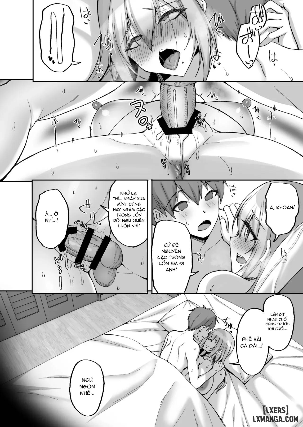 HentaiVN.net - Ảnh 15 - H na Onee-san wa, Suki desu ka? 6 - Chap 2 + 3