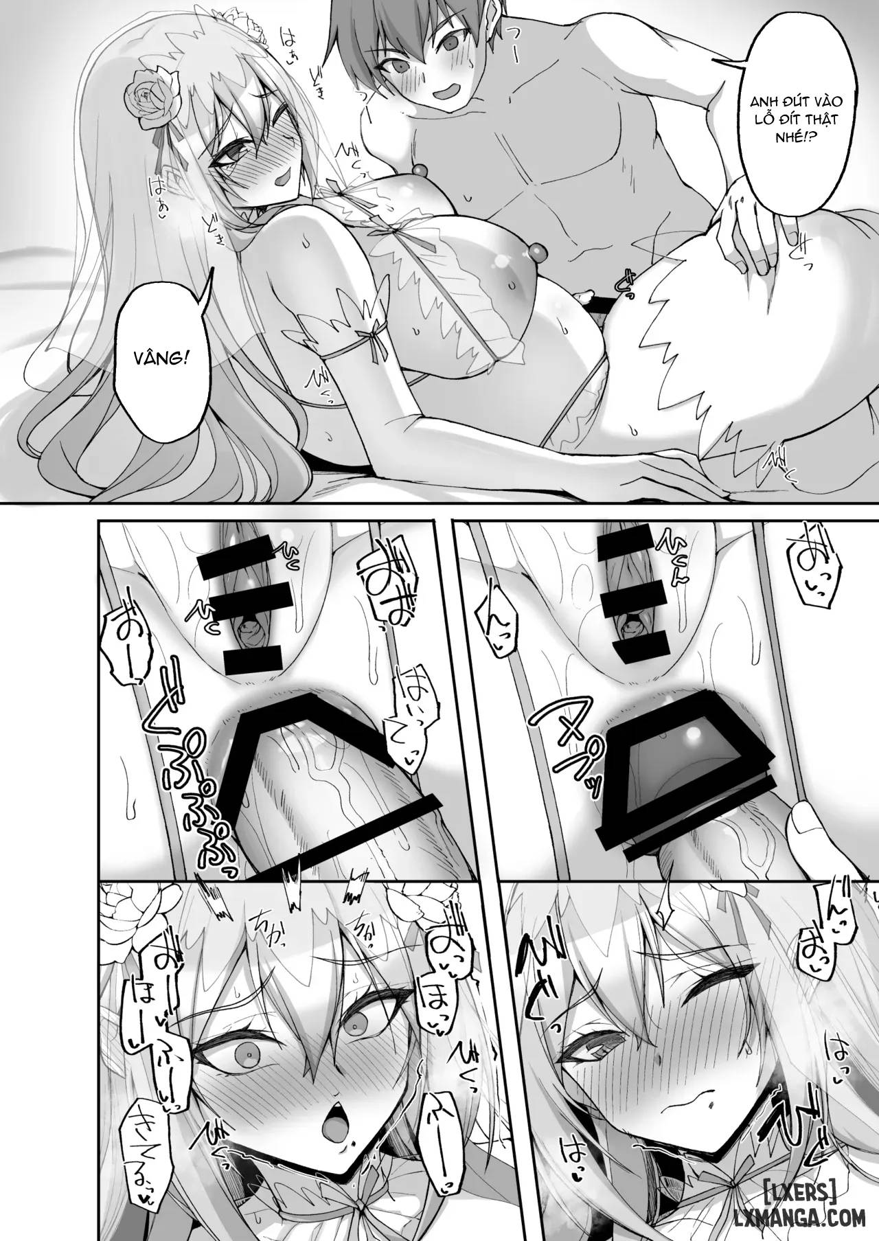 HentaiVN.net - Ảnh 21 - H na Onee-san wa, Suki desu ka? 6 - Chap 2 + 3