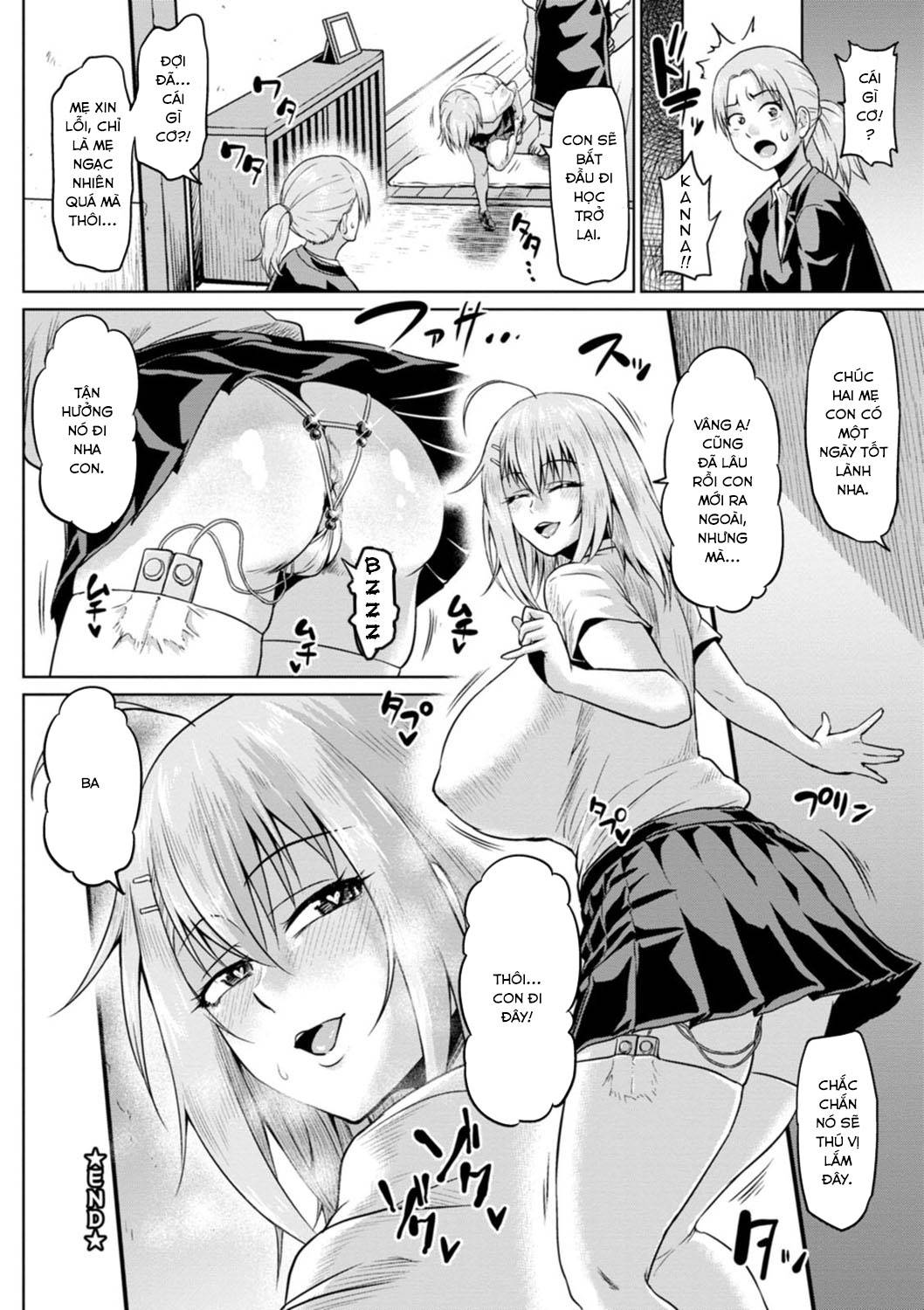 HentaiVN.net - Ảnh 10 - Ba địt con gái hỗn láo - Chap 2