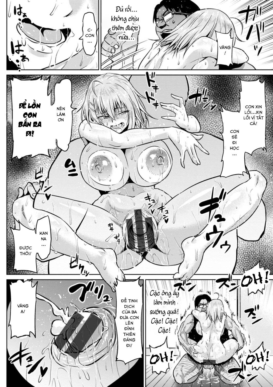 HentaiVN.net - Ảnh 8 - Ba địt con gái hỗn láo - Chap 2
