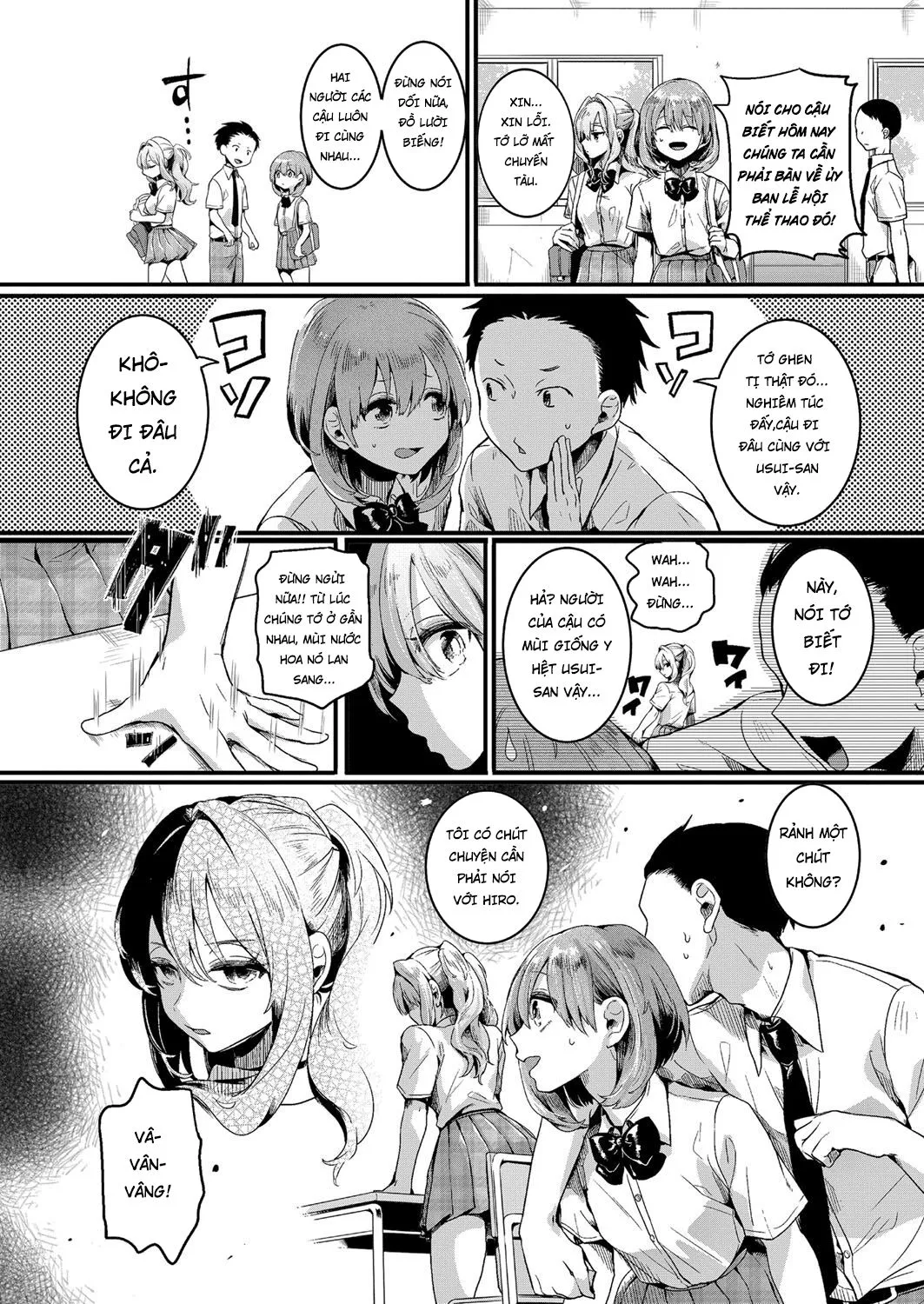 HentaiVN.net - Ảnh 14 - Lẽ Ra Mình Phải Thích Con Gái [Watashi wa Onnanoko ga Suki datta Hazu nano ni - But I fell in with something different.; 私は女の子が好きだったはずなのに] - Chap 1 - [Non Digital]- [Có che]