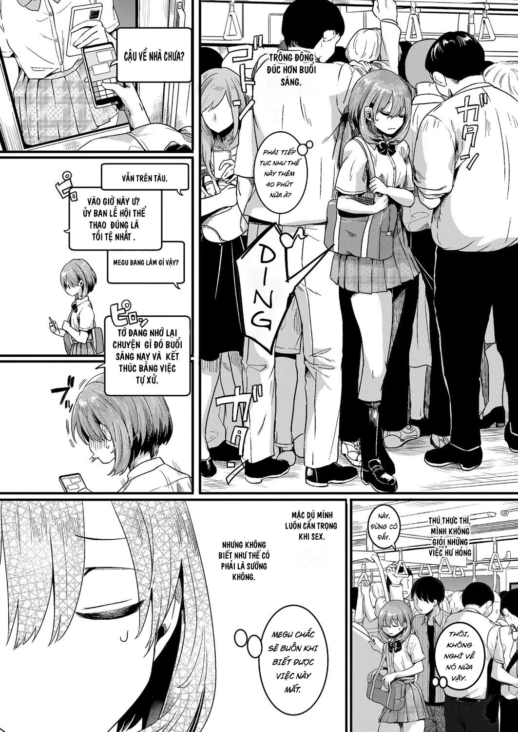 HentaiVN.net - Ảnh 18 - Lẽ Ra Mình Phải Thích Con Gái [Watashi wa Onnanoko ga Suki datta Hazu nano ni - But I fell in with something different.; 私は女の子が好きだったはずなのに] - Chap 1 - [Non Digital]- [Có che]