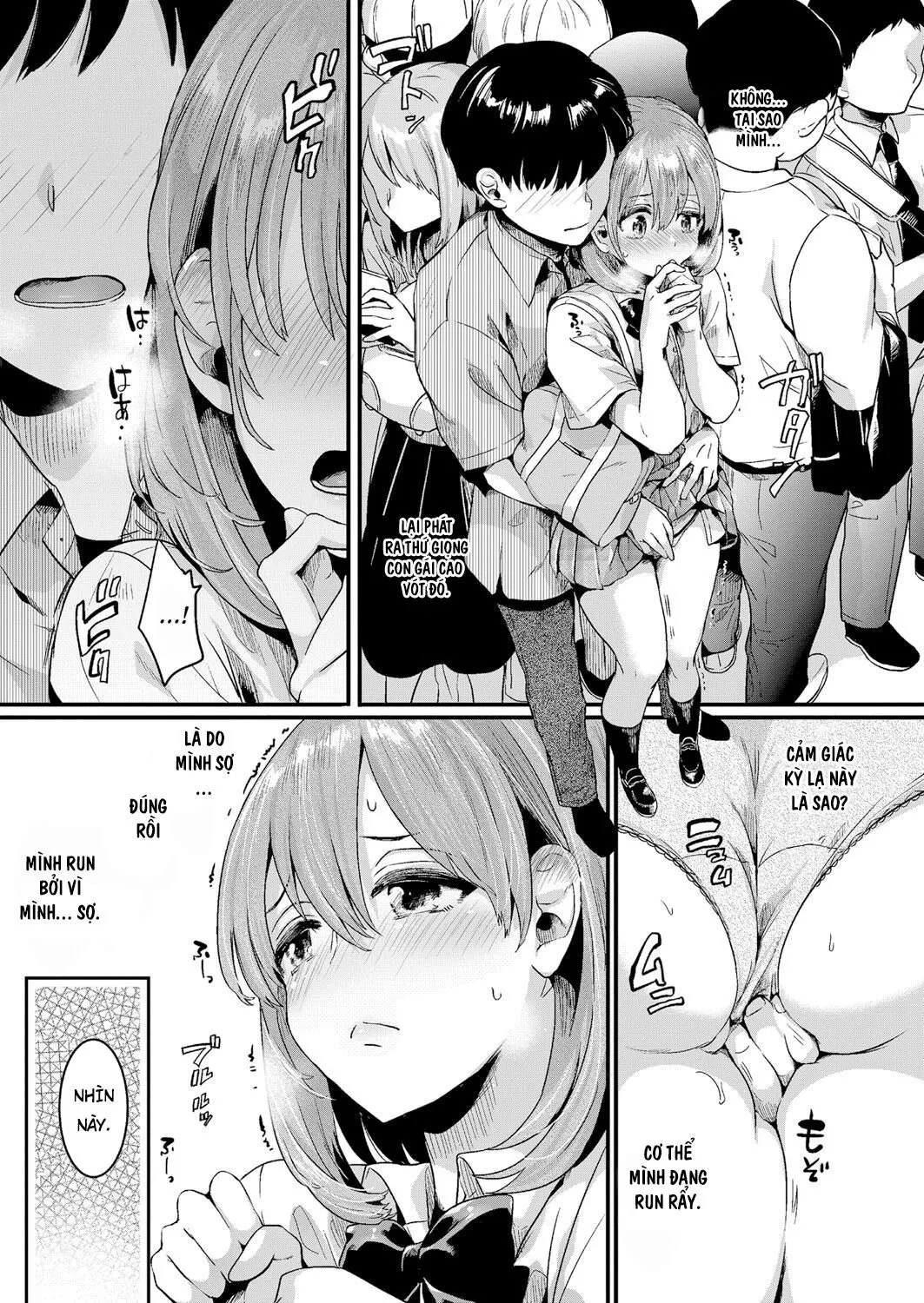 HentaiVN.net - Ảnh 23 - Lẽ Ra Mình Phải Thích Con Gái [Watashi wa Onnanoko ga Suki datta Hazu nano ni - But I fell in with something different.; 私は女の子が好きだったはずなのに] - Chap 1 - [Non Digital]- [Có che]