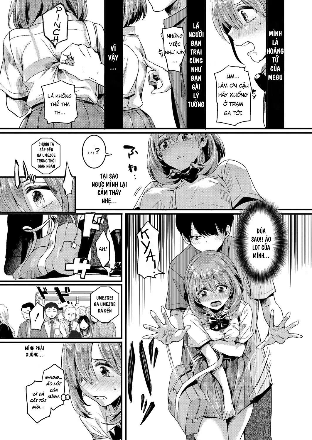 HentaiVN.net - Ảnh 27 - Lẽ Ra Mình Phải Thích Con Gái [Watashi wa Onnanoko ga Suki datta Hazu nano ni - But I fell in with something different.; 私は女の子が好きだったはずなのに] - Chap 1 - [Non Digital]- [Có che]