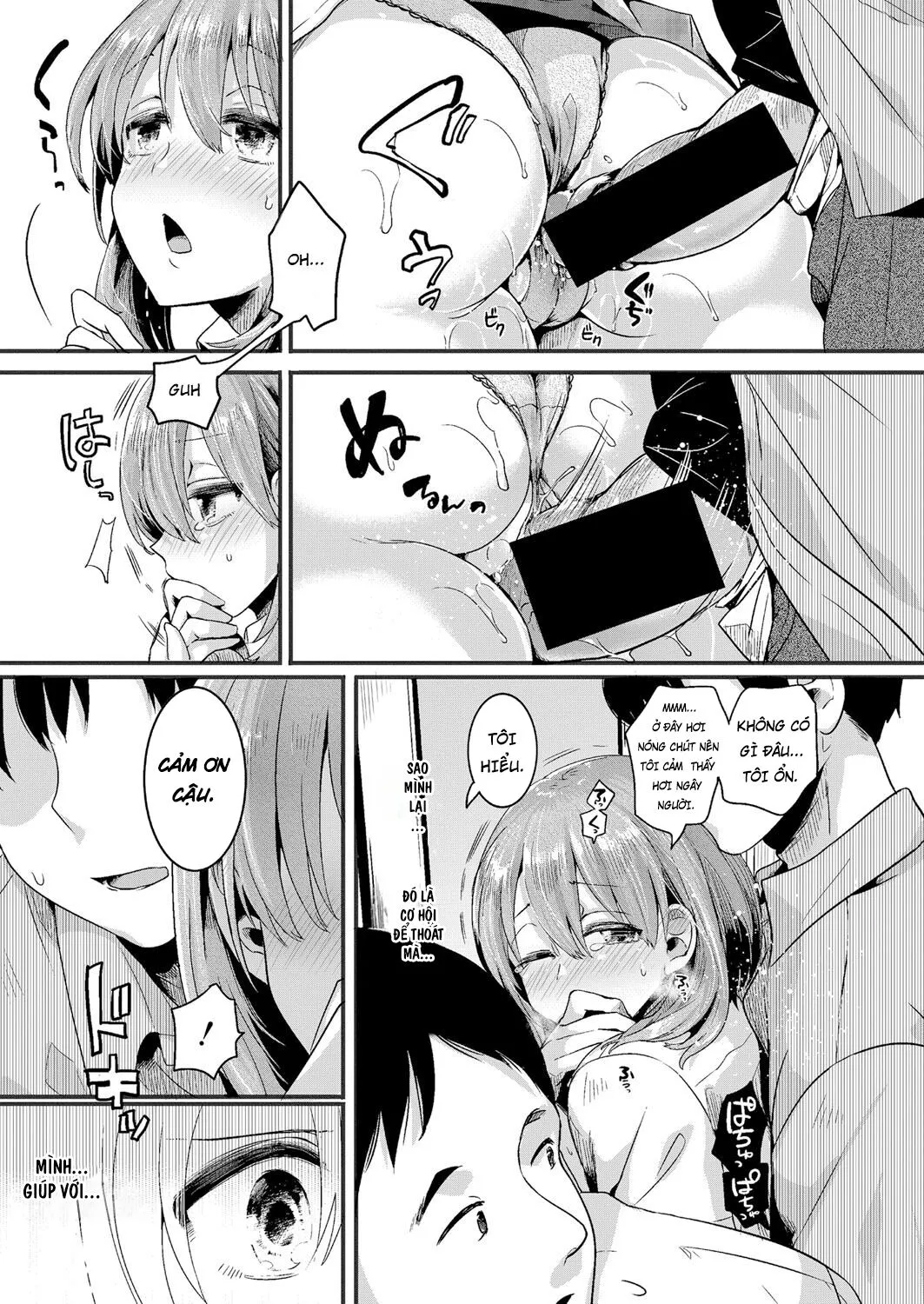 HentaiVN.net - Ảnh 37 - Lẽ Ra Mình Phải Thích Con Gái [Watashi wa Onnanoko ga Suki datta Hazu nano ni - But I fell in with something different.; 私は女の子が好きだったはずなのに] - Chap 1 - [Non Digital]- [Có che]
