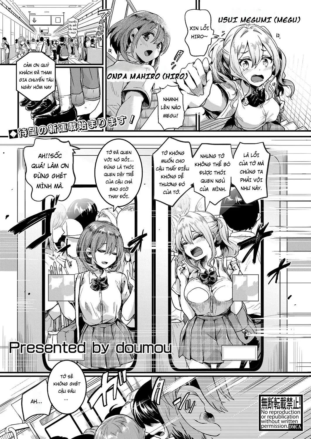 HentaiVN.net - Ảnh 7 - Lẽ Ra Mình Phải Thích Con Gái [Watashi wa Onnanoko ga Suki datta Hazu nano ni - But I fell in with something different.; 私は女の子が好きだったはずなのに] - Chap 1 - [Non Digital]- [Có che]