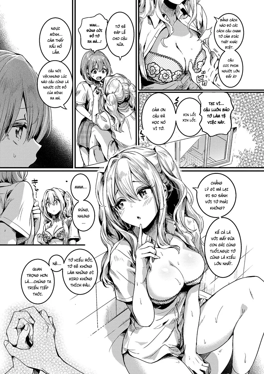 HentaiVN.net - Ảnh 12 - Lẽ Ra Mình Phải Thích Con Gái [Watashi wa Onnanoko ga Suki datta Hazu nano ni - But I fell in with something different.; 私は女の子が好きだったはずなのに] - Chap 1 - [Digital] - [Không che]