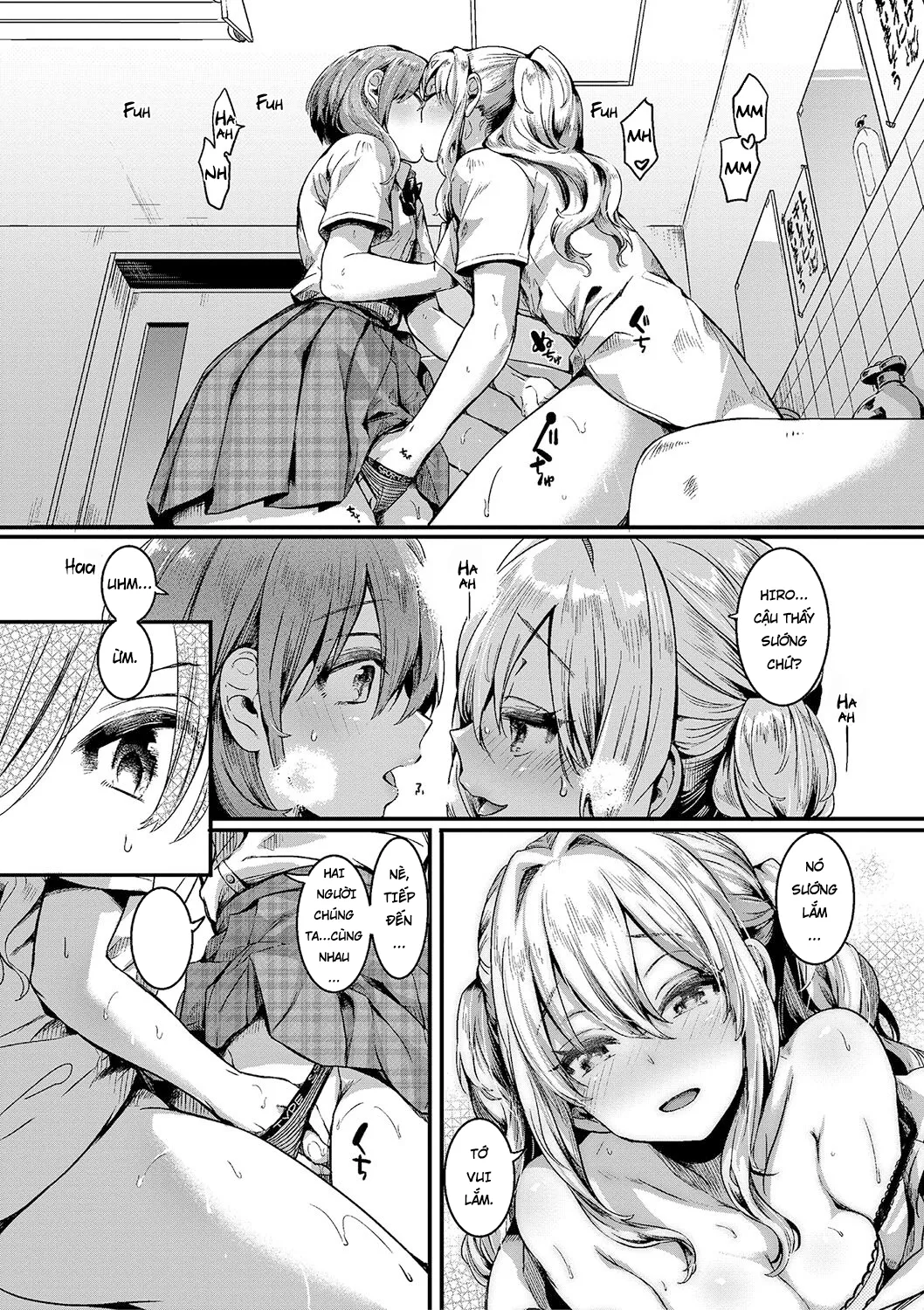 HentaiVN.net - Ảnh 13 - Lẽ Ra Mình Phải Thích Con Gái [Watashi wa Onnanoko ga Suki datta Hazu nano ni - But I fell in with something different.; 私は女の子が好きだったはずなのに] - Chap 1 - [Digital] - [Không che]