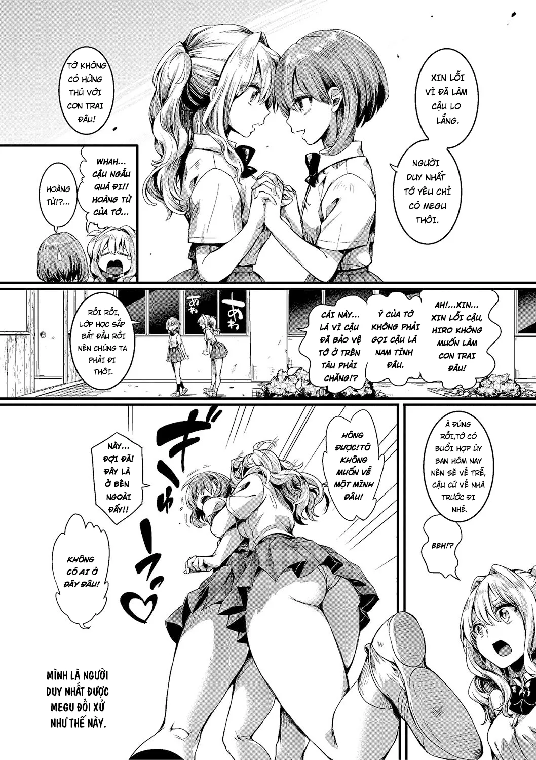 HentaiVN.net - Ảnh 17 - Lẽ Ra Mình Phải Thích Con Gái [Watashi wa Onnanoko ga Suki datta Hazu nano ni - But I fell in with something different.; 私は女の子が好きだったはずなのに] - Chap 1 - [Digital] - [Không che]