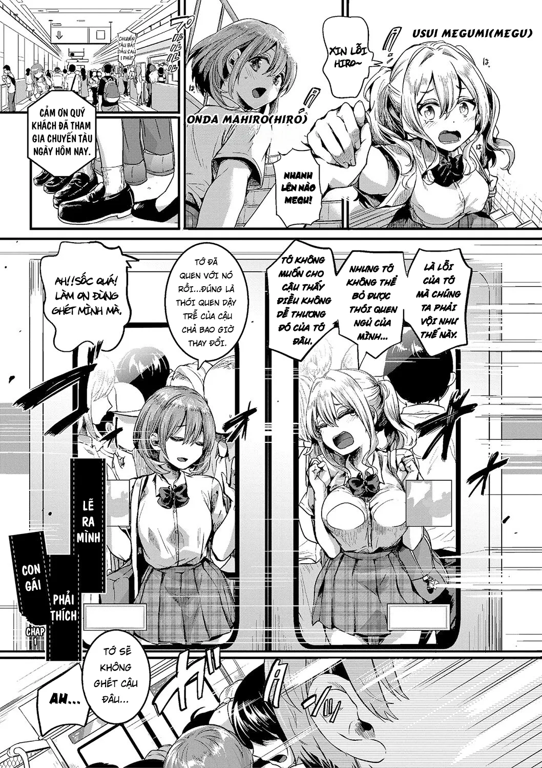 HentaiVN.net - Ảnh 8 - Lẽ Ra Mình Phải Thích Con Gái [Watashi wa Onnanoko ga Suki datta Hazu nano ni - But I fell in with something different.; 私は女の子が好きだったはずなのに] - Chap 1 - [Digital] - [Không che]