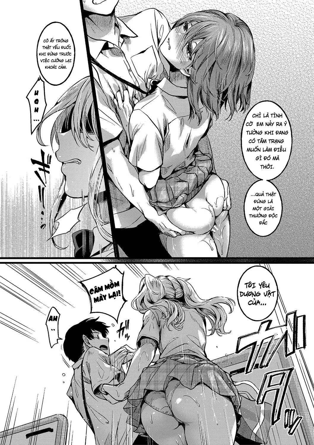 HentaiVN.net - Ảnh 7 - Lẽ Ra Mình Phải Thích Con Gái [Watashi wa Onnanoko ga Suki datta Hazu nano ni - But I fell in with something different.; 私は女の子が好きだったはずなのに] - Chap 3
