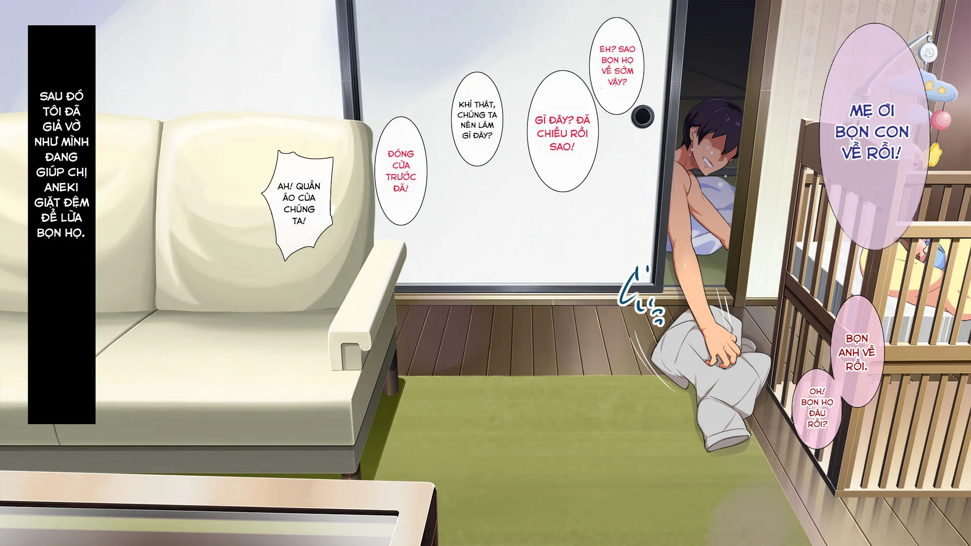 HentaiVN.net - Ảnh 15 - MY FORMER-DELINQUENT SISTER IS BREASTFEEDING AT HOME - Chap 4