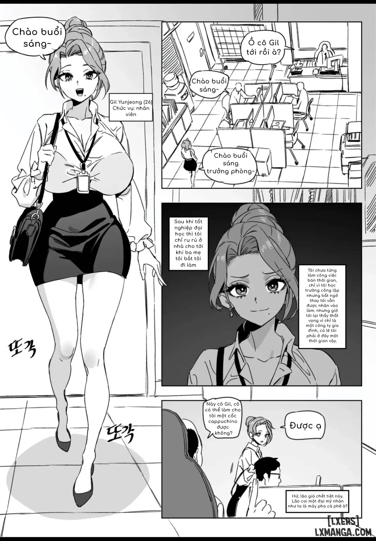 HentaiVN.net - Ảnh 3 - Hansarang Company's Sex Slave Gil Yunjeong - Chap 1-Xa Lưới