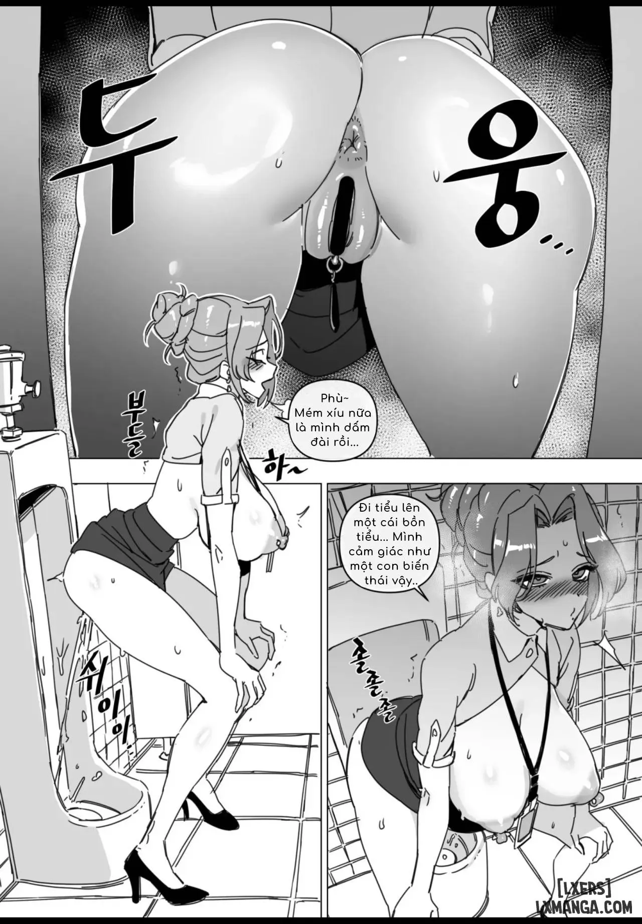 HentaiVN.net - Ảnh 5 - Hansarang Company's Sex Slave Gil Yunjeong - Chap 2-Con đường của sự tha hóa nhân cách