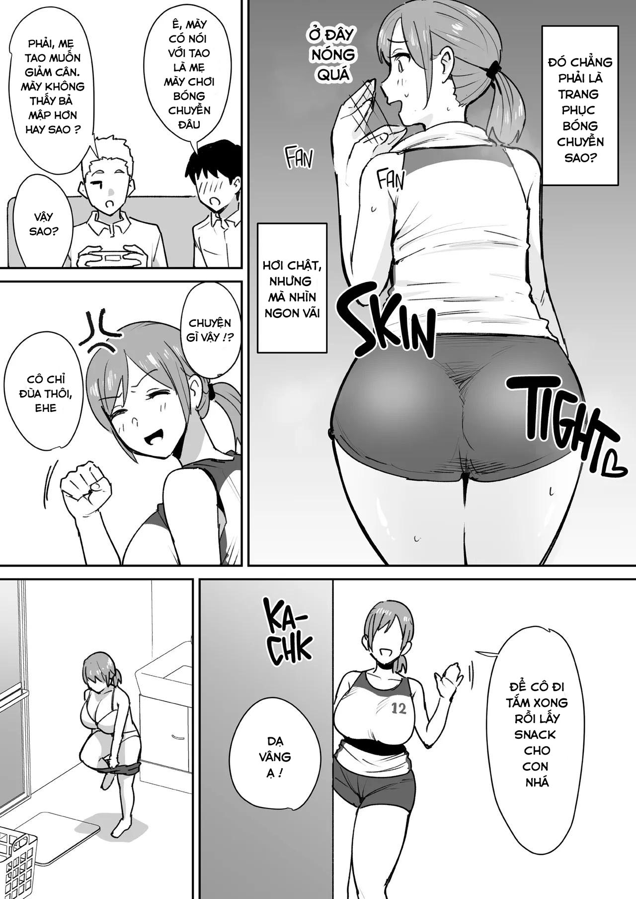 HentaiVN.net - Ảnh 3 - My Friend's Mom is Weak to a Huge Cock - Oneshot