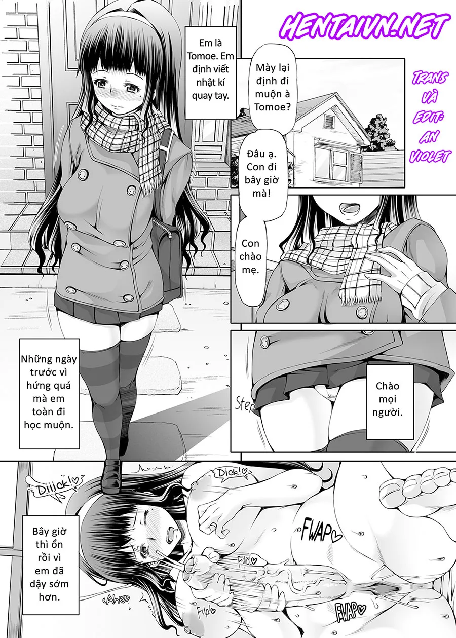 HentaiVN.net - Ảnh 4 - Một số trang nhật ký về thủ dâm của gái có cu - Chap 2