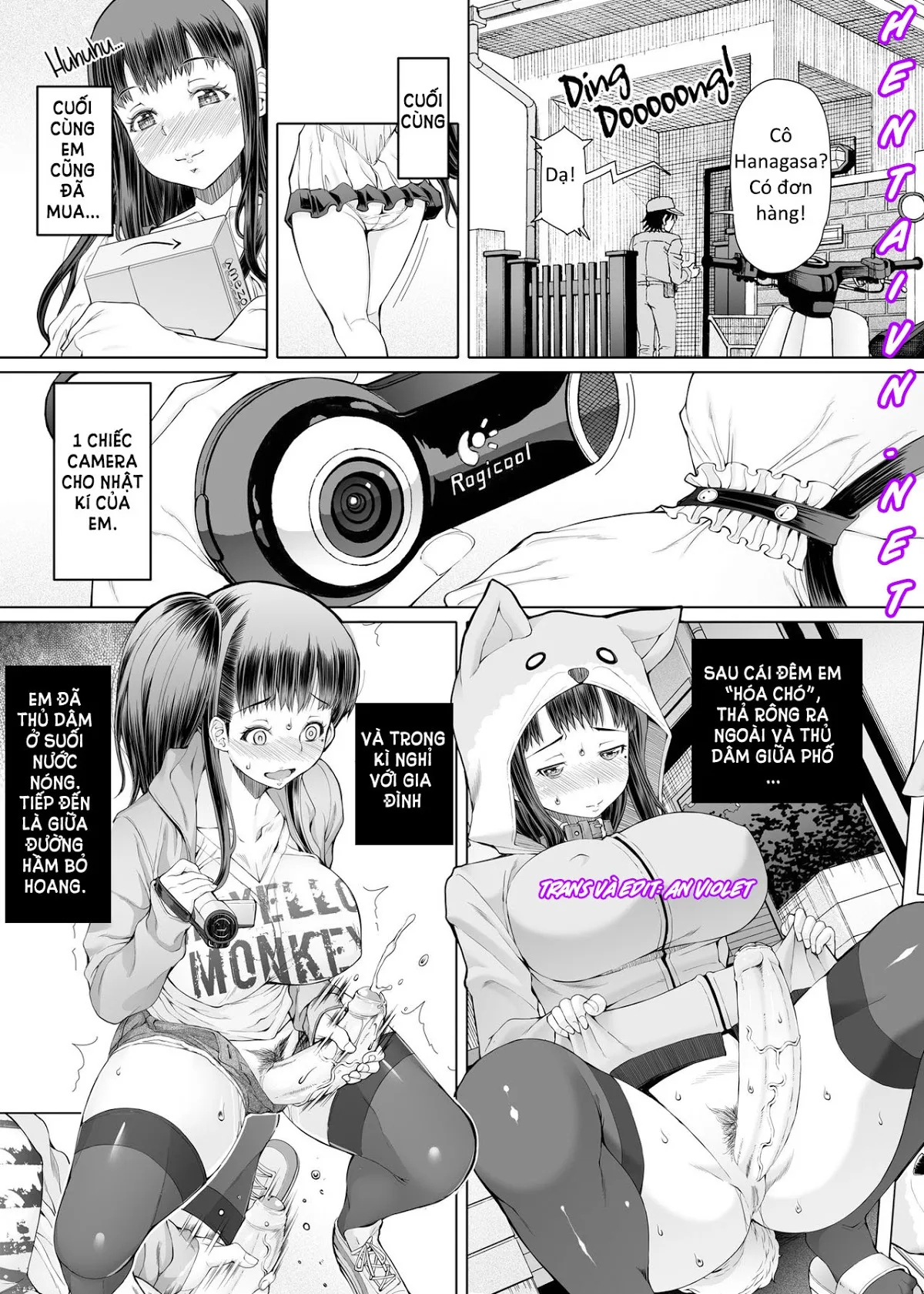 HentaiVN.net - Ảnh 3 - Một số trang nhật ký về thủ dâm của gái có cu - Chap 6
