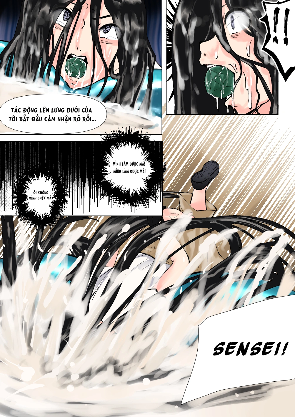 HentaiVN.net - Ảnh 8 - Series Truyện Sở Thích Kỳ Lạ Với Tóc - Kuroe Sensei Phần 2