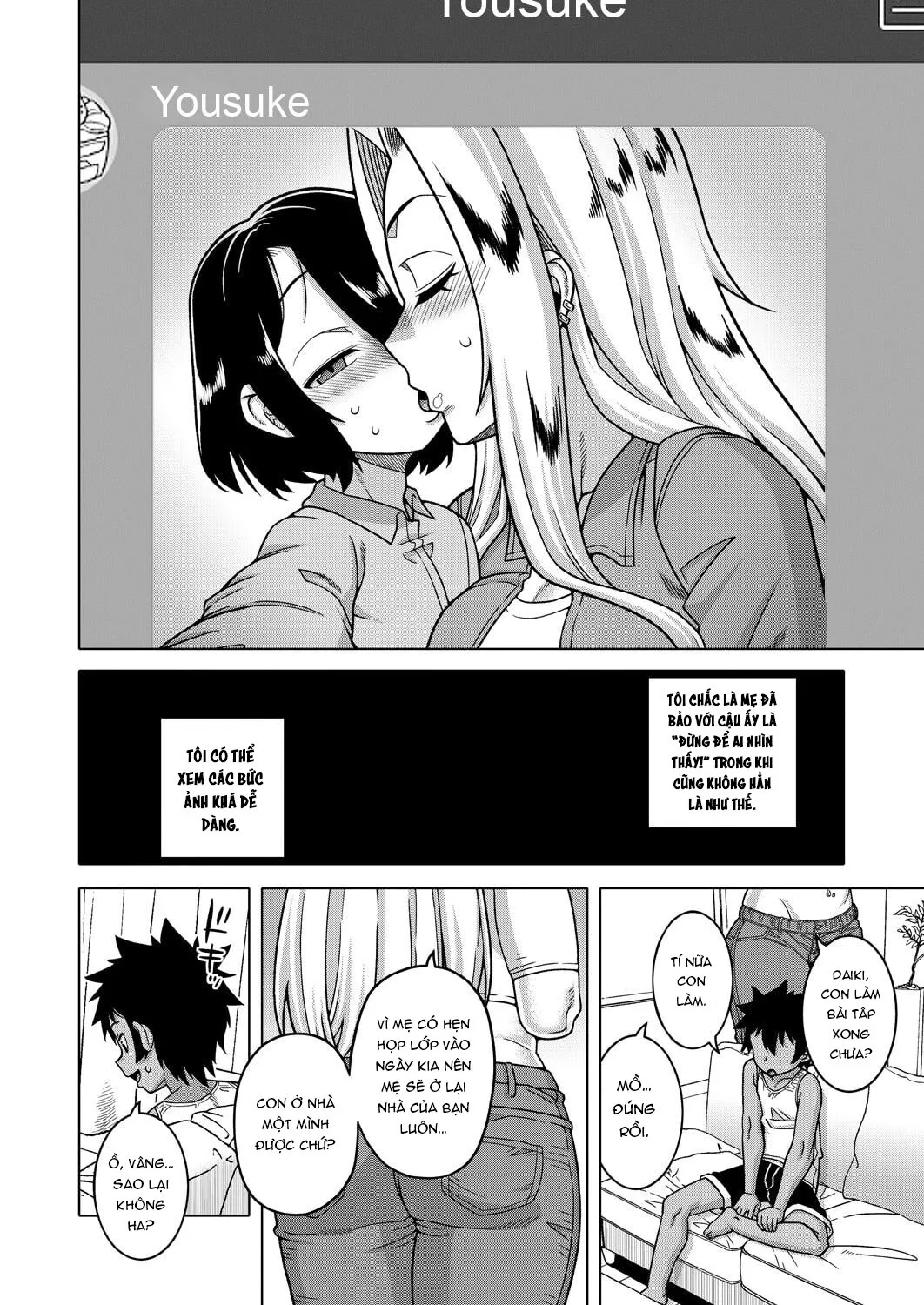 HentaiVN.net - Ảnh 13 - Boku no Kaa-chan to Ore no Mama - Oneshot