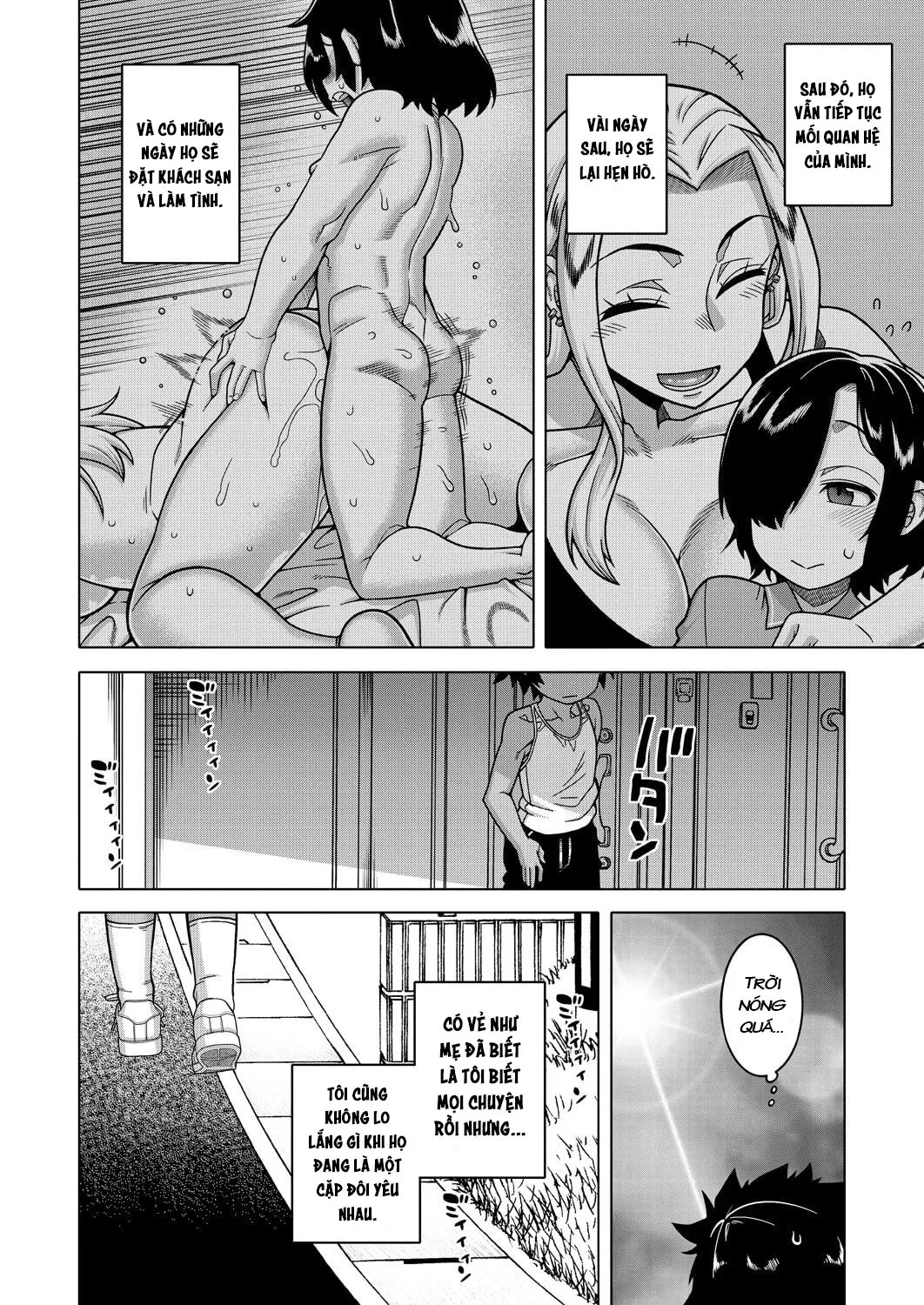 HentaiVN.net - Ảnh 43 - Boku no Kaa-chan to Ore no Mama - Oneshot