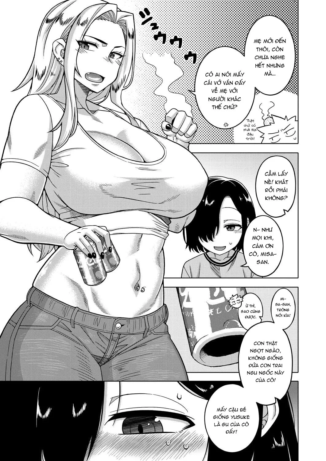 HentaiVN.net - Ảnh 6 - Boku no Kaa-chan to Ore no Mama - Oneshot