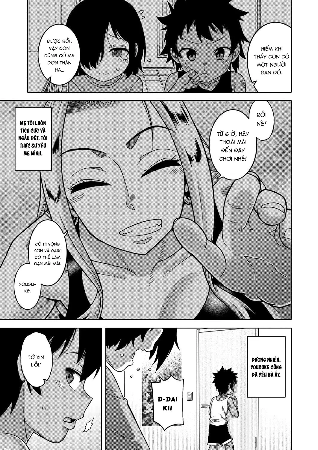 HentaiVN.net - Ảnh 8 - Boku no Kaa-chan to Ore no Mama - Oneshot