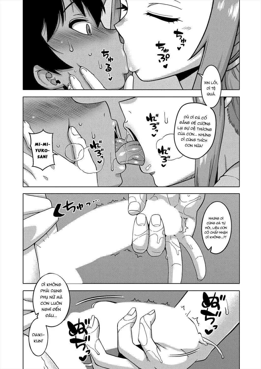 HentaiVN.net - Ảnh 12 - Boku no Kaa-chan to Ore no Mama - Chap 2