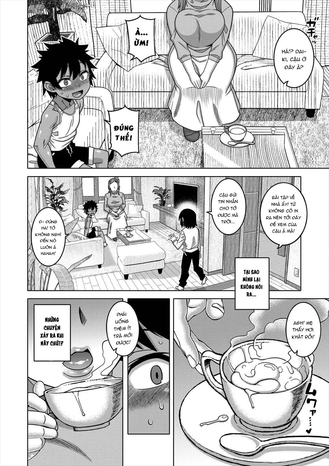 HentaiVN.net - Ảnh 17 - Boku no Kaa-chan to Ore no Mama - Chap 2