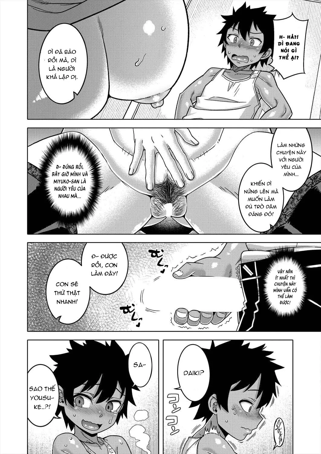 HentaiVN.net - Ảnh 21 - Boku no Kaa-chan to Ore no Mama - Chap 2
