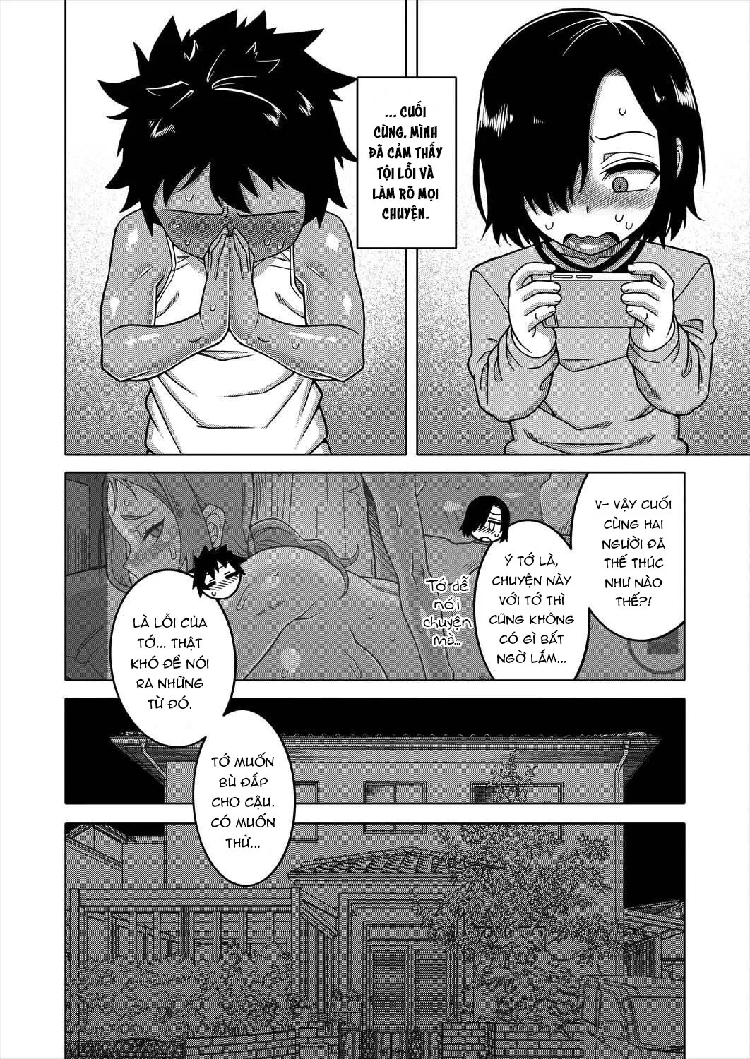 HentaiVN.net - Ảnh 40 - Boku no Kaa-chan to Ore no Mama - Chap 2