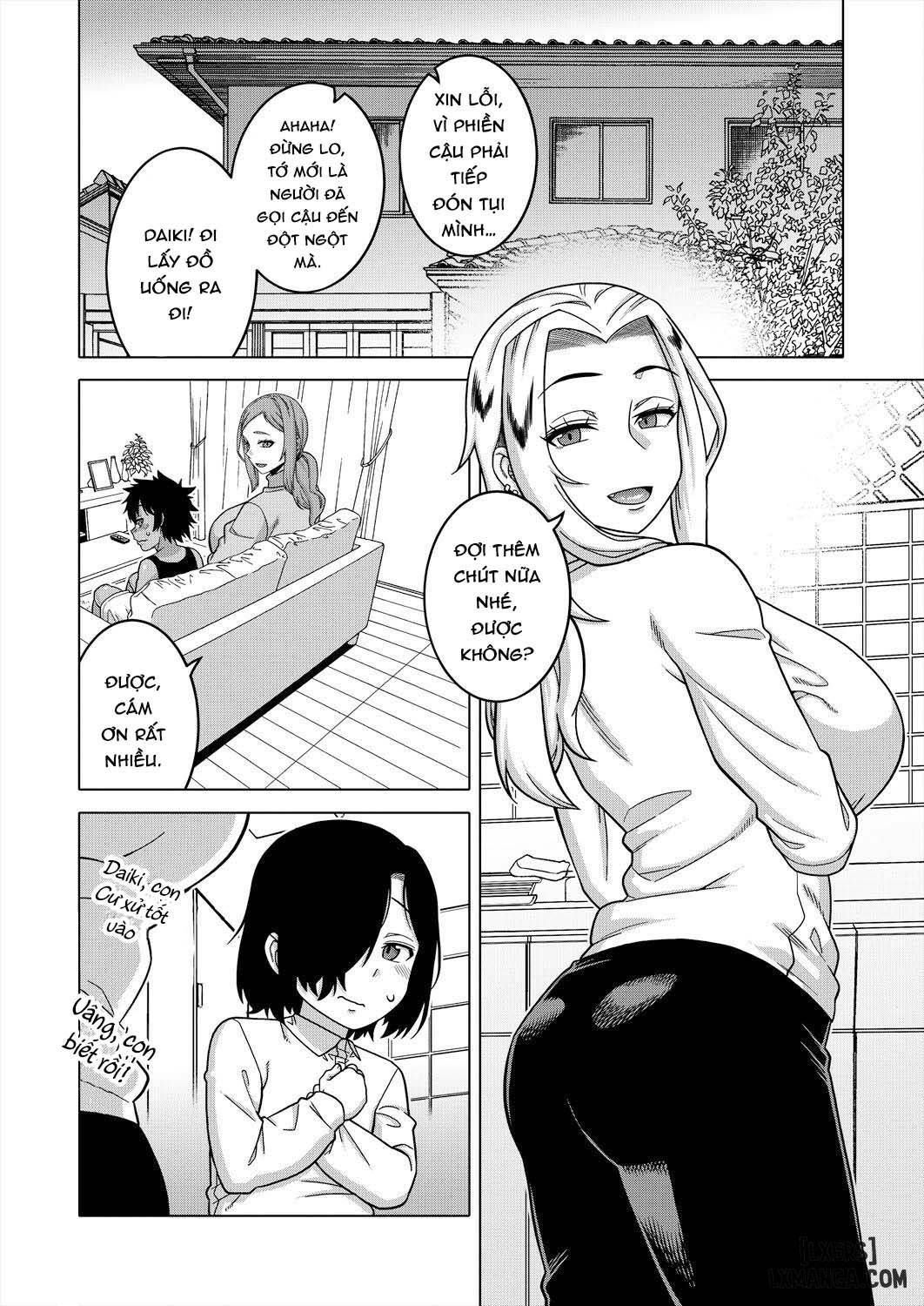 HentaiVN.net - Ảnh 17 - Boku no Kaa-chan to Ore no Mama - Chap 3