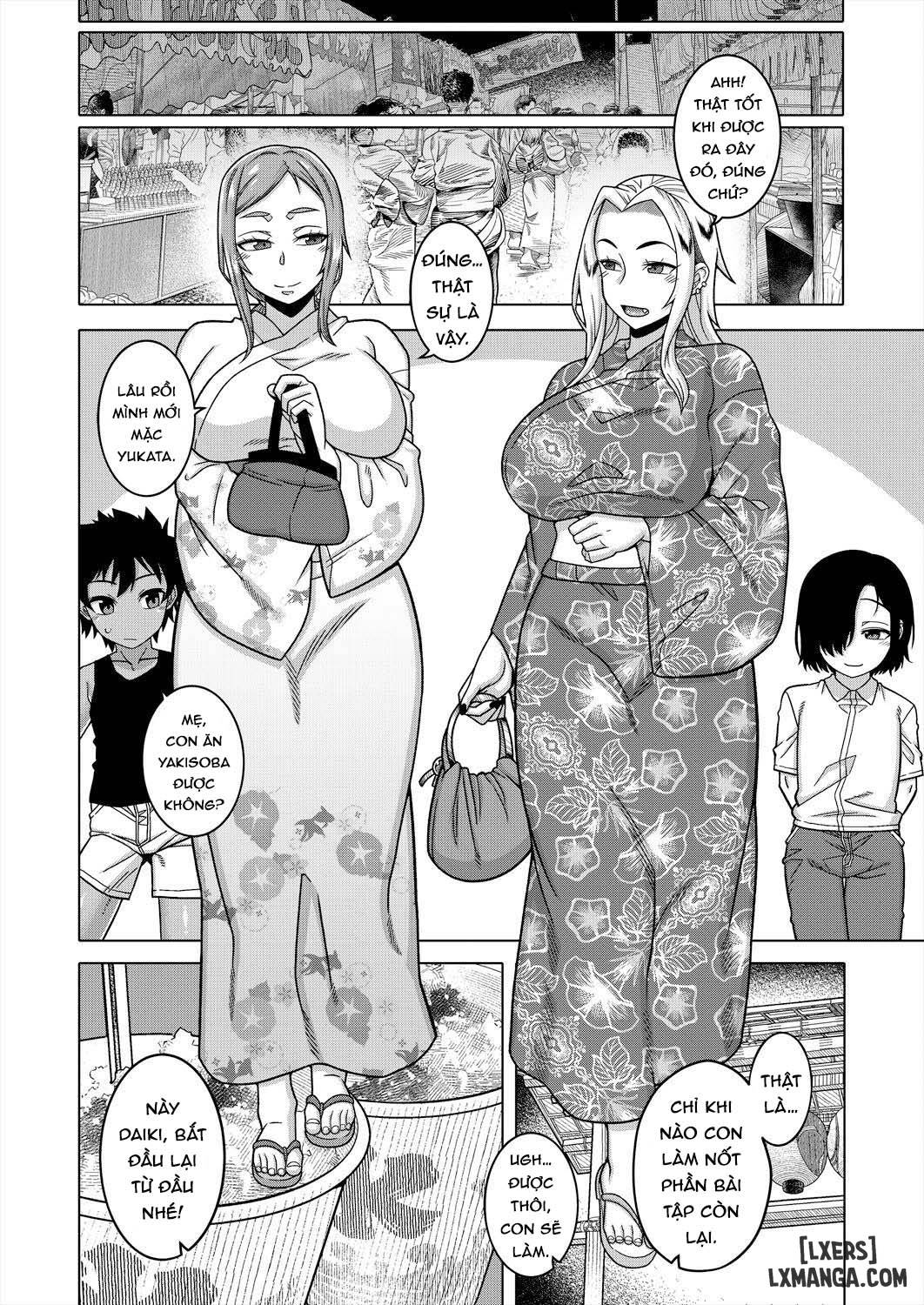 HentaiVN.net - Ảnh 25 - Boku no Kaa-chan to Ore no Mama - Chap 3