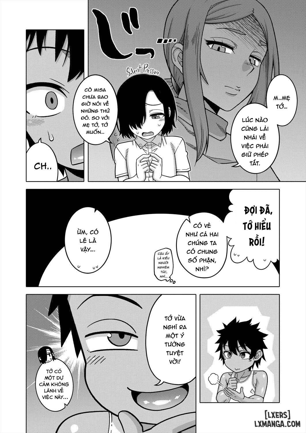 HentaiVN.net - Ảnh 5 - Boku no Kaa-chan to Ore no Mama - Chap 3