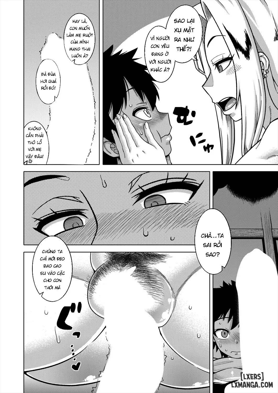 HentaiVN.net - Ảnh 16 - Boku no Kaa-chan to Ore no Mama - chap 4