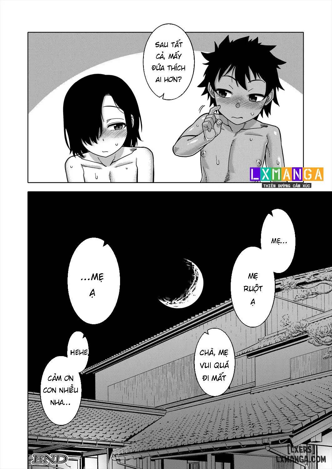 HentaiVN.net - Ảnh 37 - Boku no Kaa-chan to Ore no Mama - chap 4