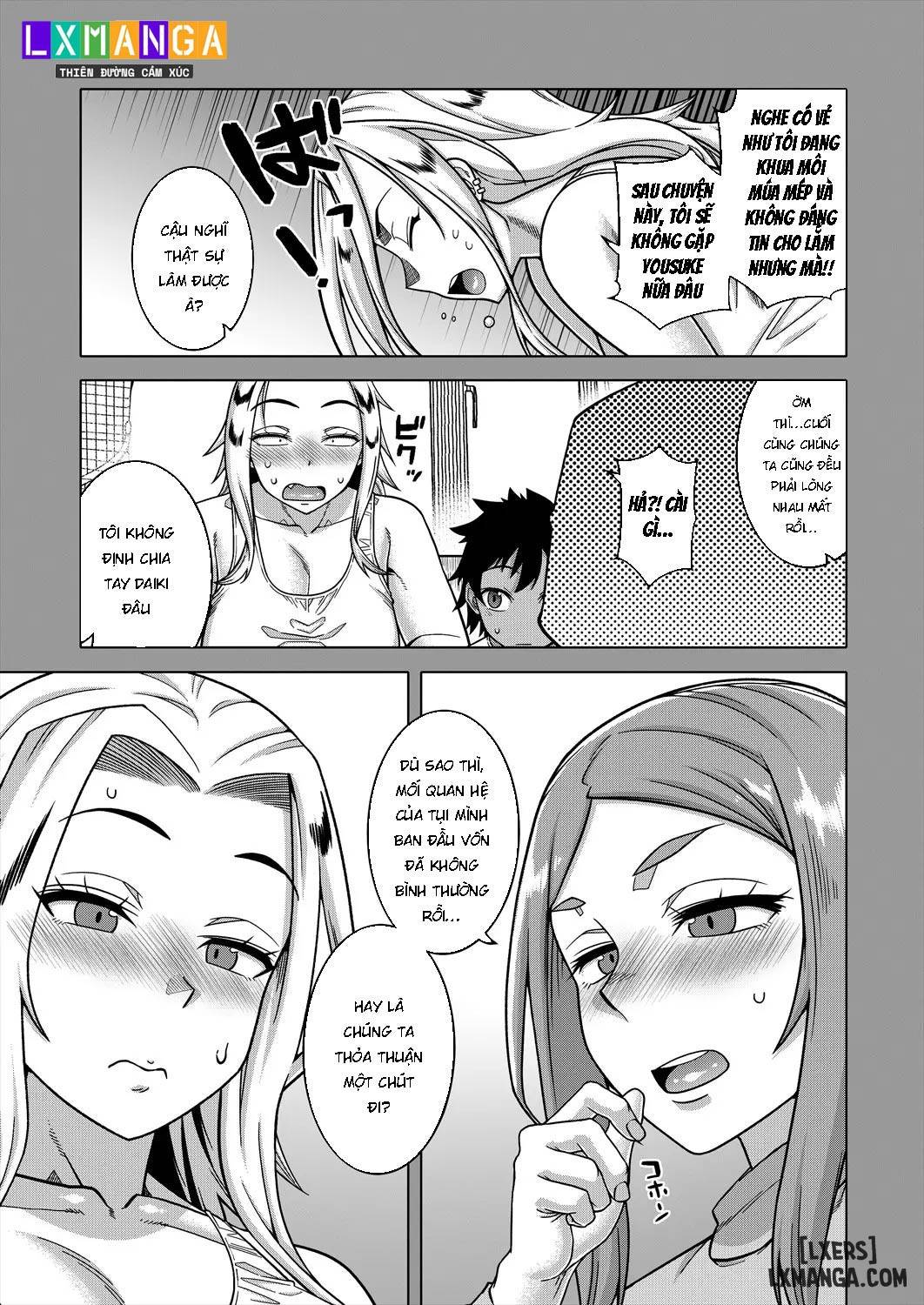HentaiVN.net - Ảnh 5 - Boku no Kaa-chan to Ore no Mama - chap 4