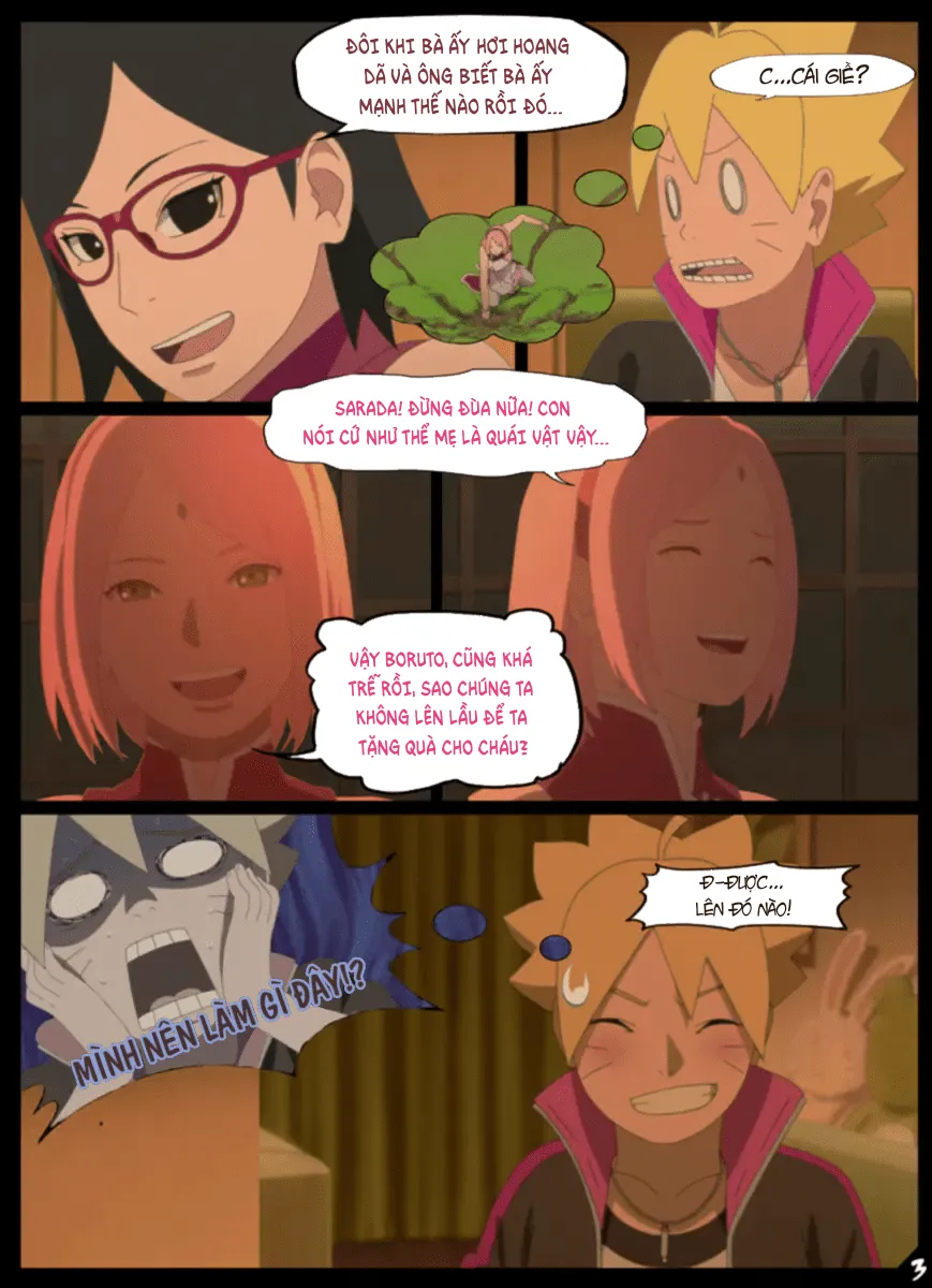 HentaiVN.net - Ảnh 5 - Sinh Nhật Boruto [Boruto's birthday clash] - Chap 1. Đêm sinh nhật nhớ đời