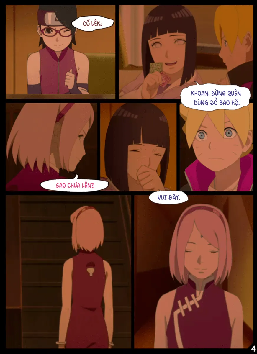 HentaiVN.net - Ảnh 6 - Sinh Nhật Boruto [Boruto's birthday clash] - Chap 1. Đêm sinh nhật nhớ đời