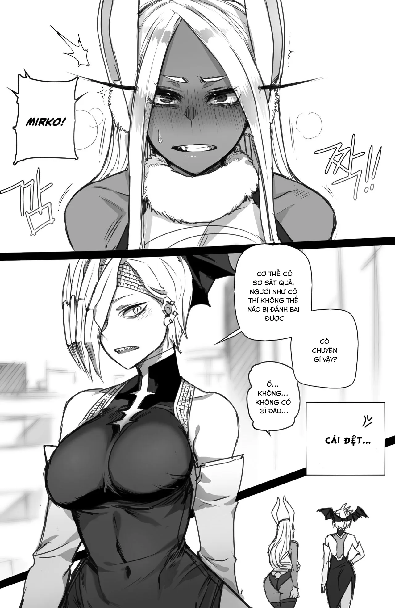 HentaiVN.net - Ảnh 22 - MY HERO HAREM [Mirko: Individual Compatibility,] - Chap 1 - Mirko Individual Compatibility