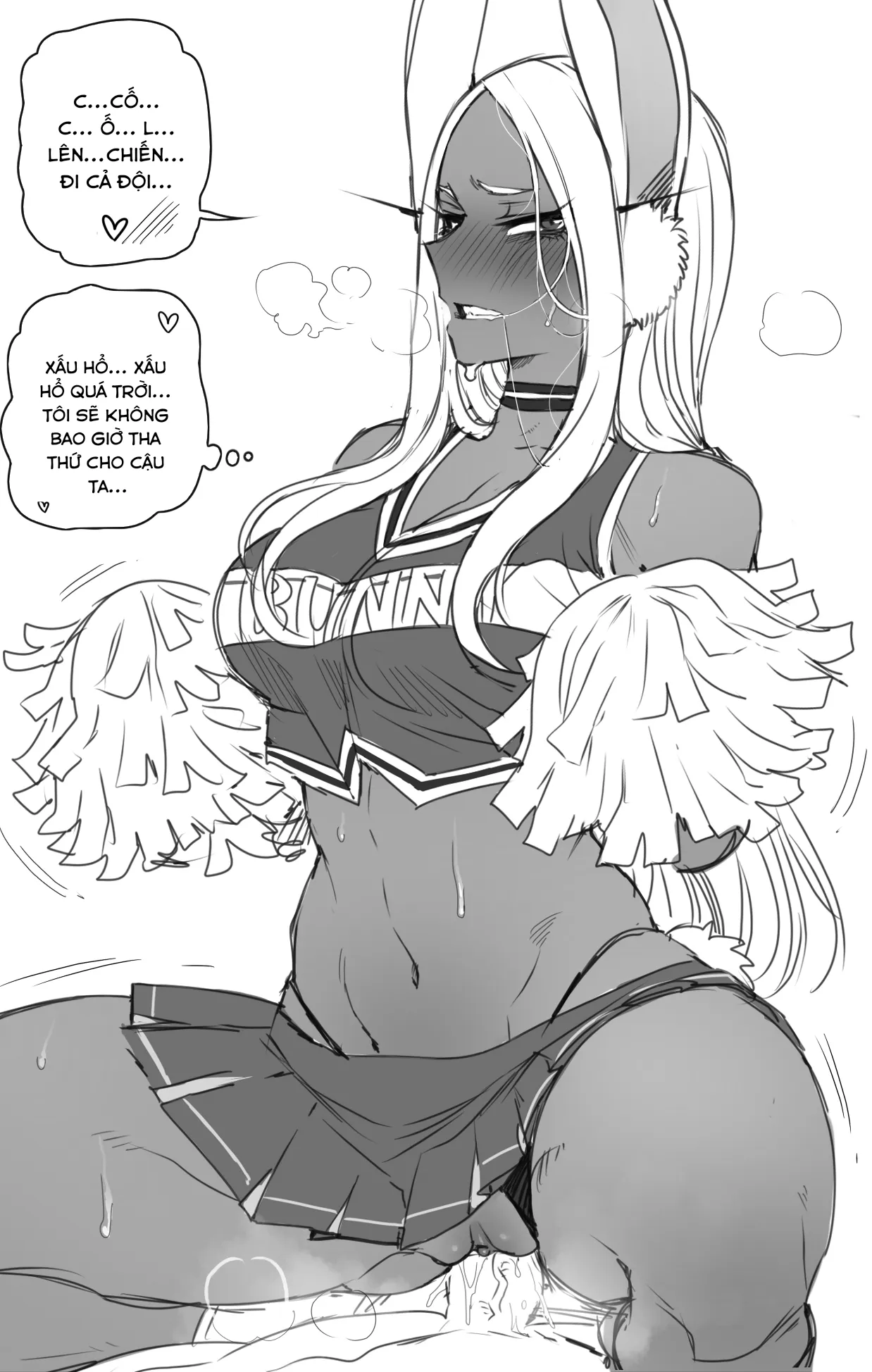 HentaiVN.net - Ảnh 30 - MY HERO HAREM [Mirko: Individual Compatibility,] - Chap 1 - Mirko Individual Compatibility