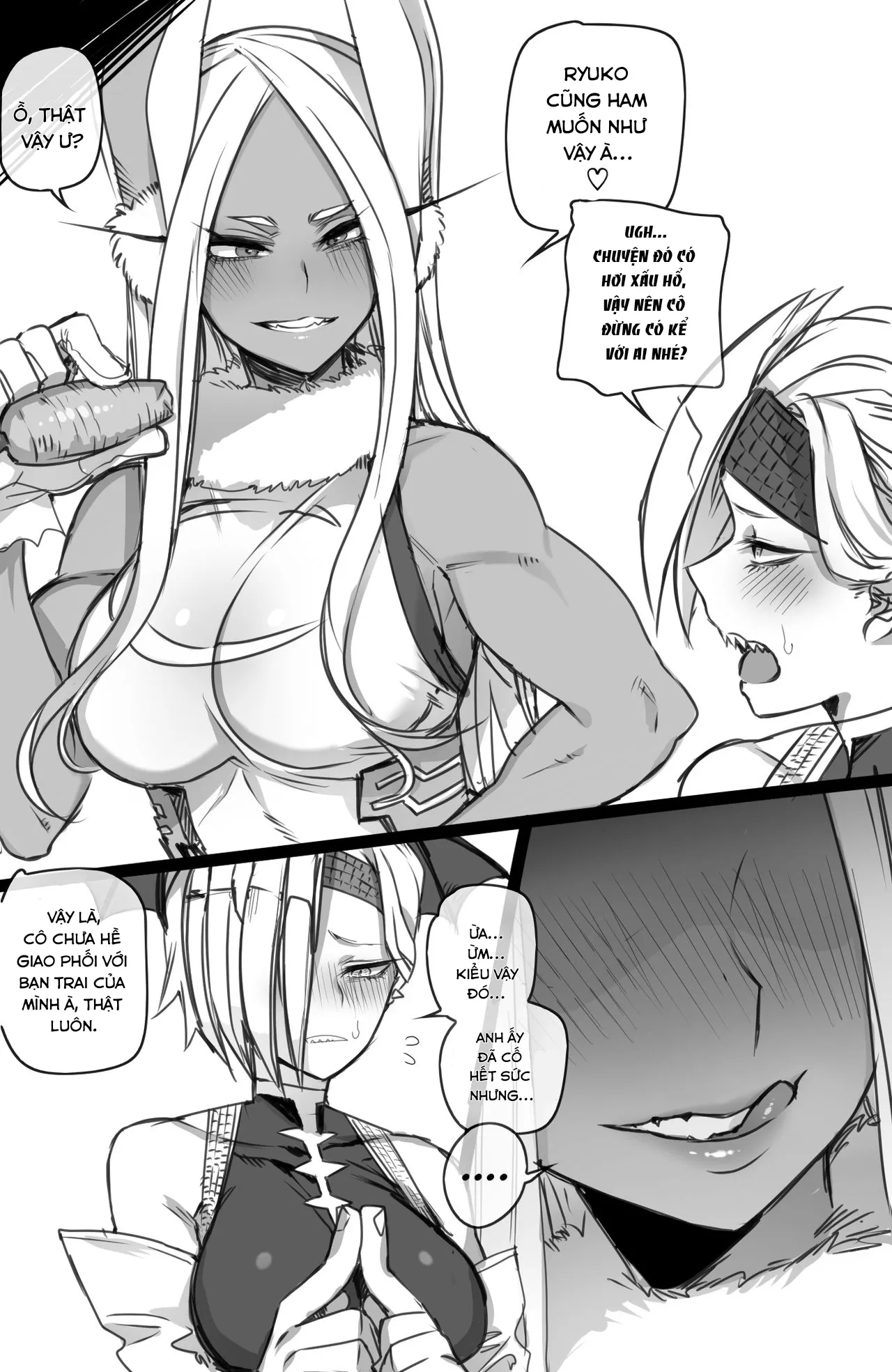 HentaiVN.net - Ảnh 4 - MY HERO HAREM [Mirko: Individual Compatibility,] - Chap 2 - Miruko & Ryukyu