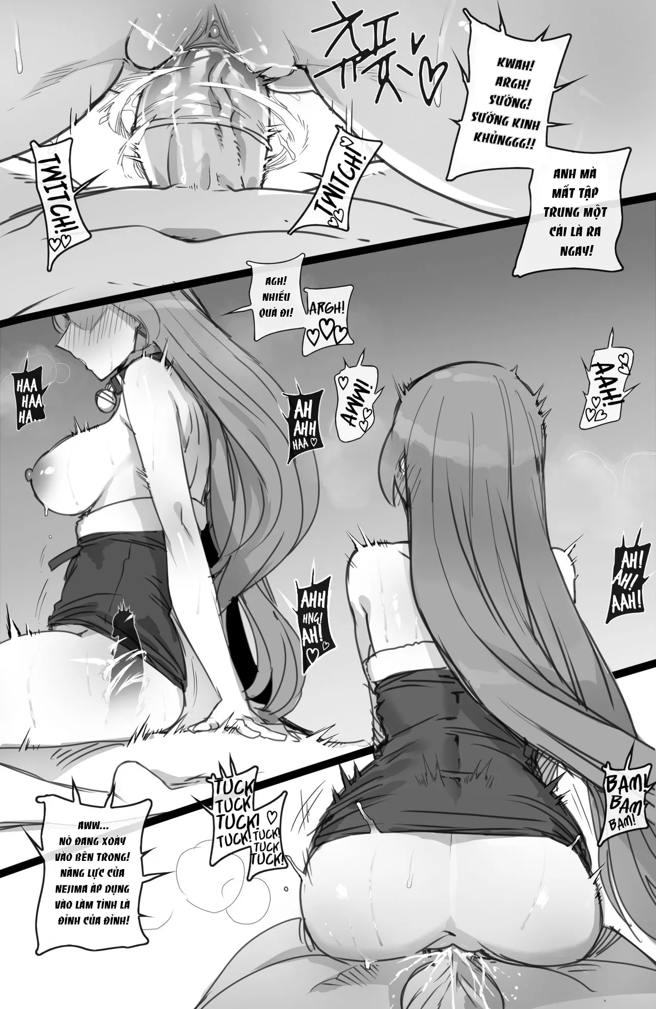 HentaiVN.net - Ảnh 18 - MY HERO HAREM [Mirko: Individual Compatibility,] - Chap 3 - MY HERO Christmas HAREM