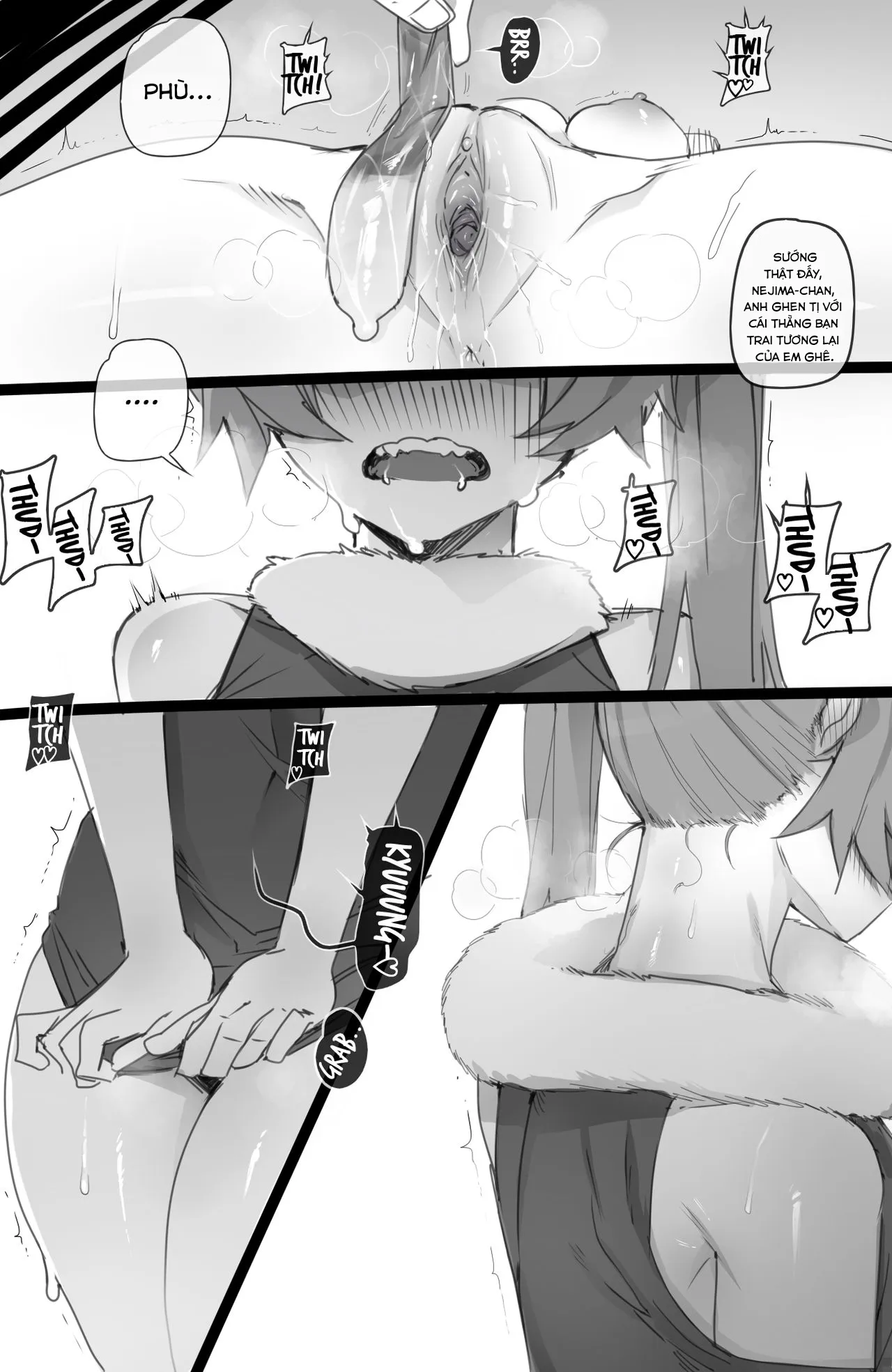 HentaiVN.net - Ảnh 20 - MY HERO HAREM [Mirko: Individual Compatibility,] - Chap 3 - MY HERO Christmas HAREM